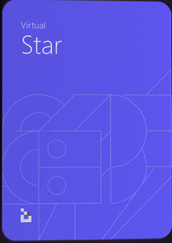 BingCard Virtual Star