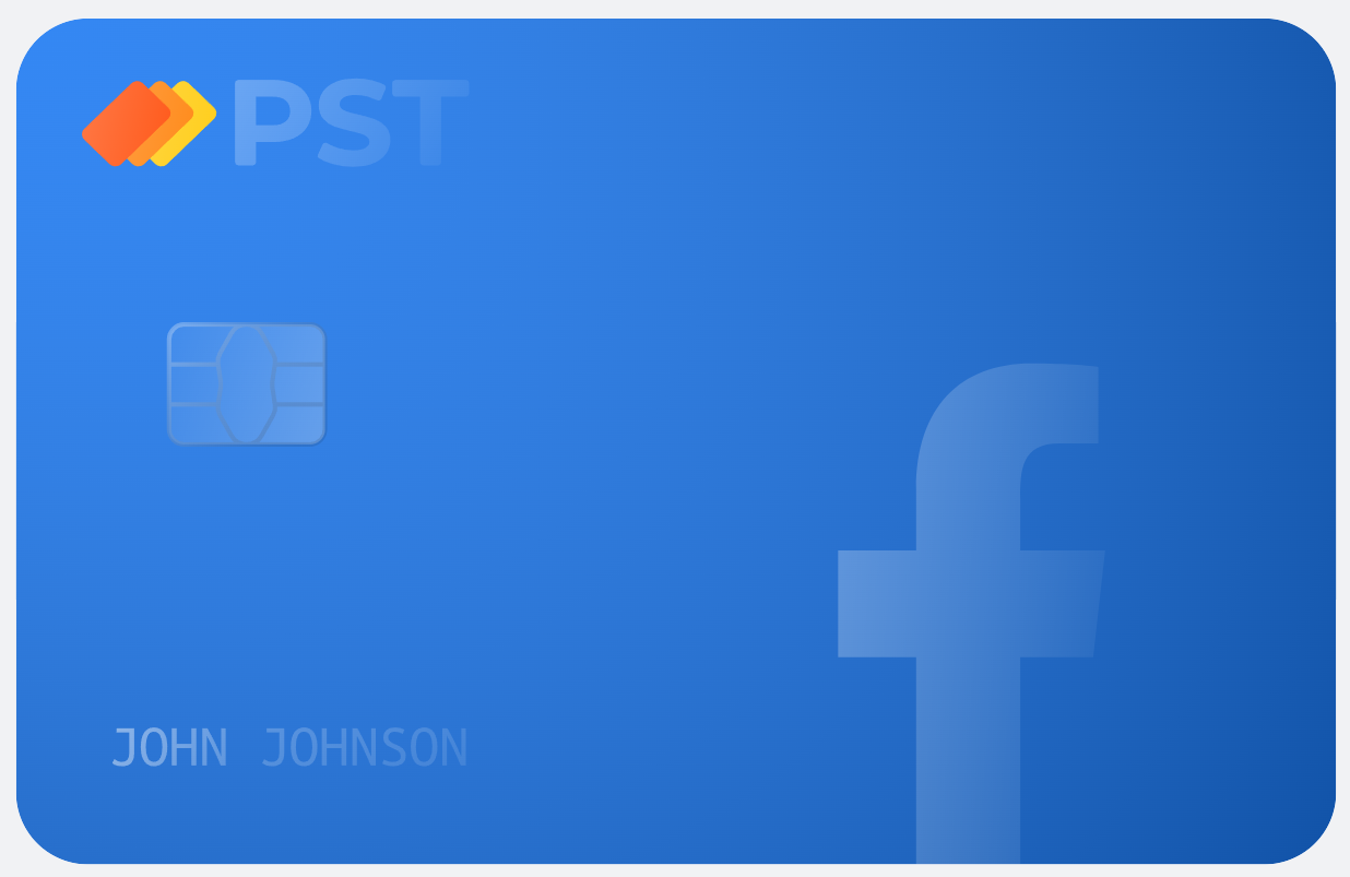 PST.NET Premium Facebook Card