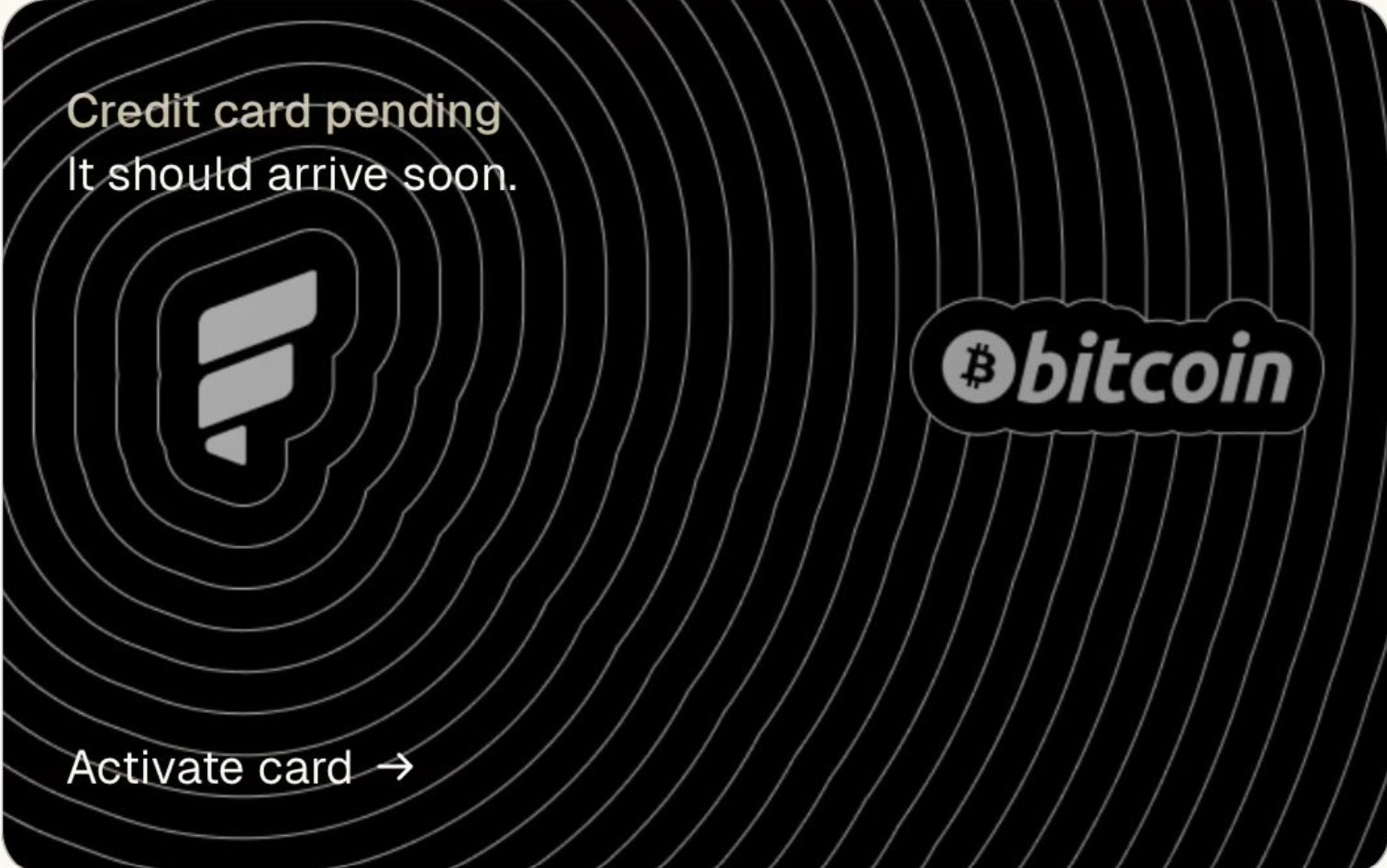 Fold Bitcoin Credit Card